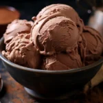 גלידת שוקולד ביתית ללא מכונה