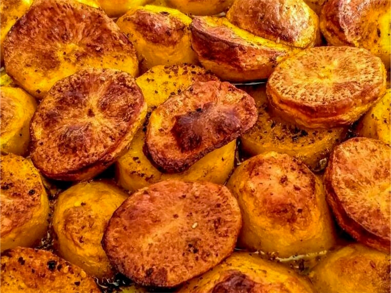 תפוחי אדמה בתנור מתכון נדיר