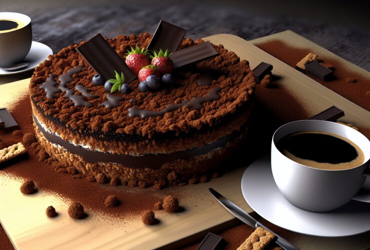 עוגת פירורים שוקולד – מתכון שיסחוף אתכם!